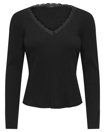 Only - ONLSara Sharai Bluse - Black